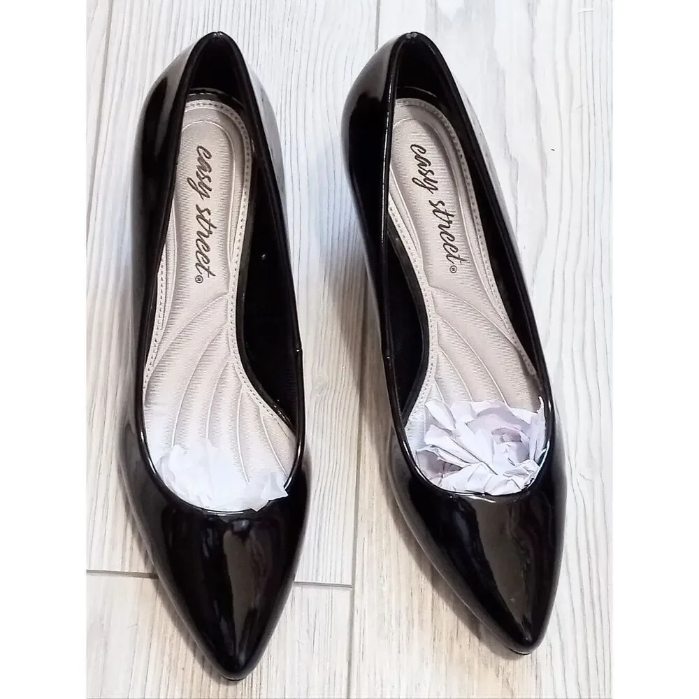 (54-4740) Easy Street Women's Pointe Dress Pump Sz 6